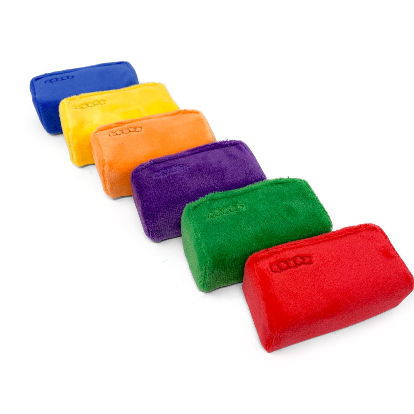 Plush Block Minis - Classic Colors