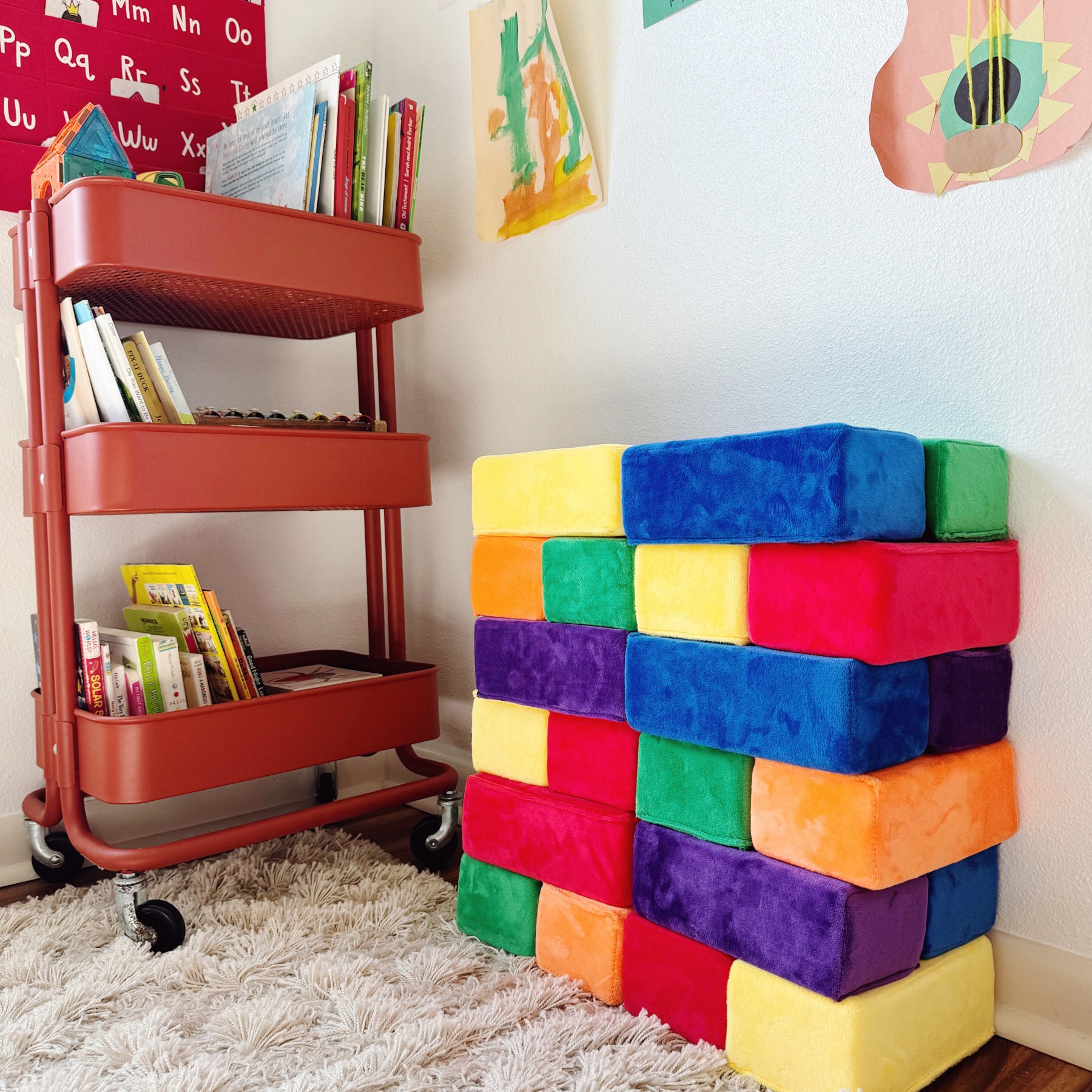 Classic Colors Pack - Luxuriously Soft Building Blocks – Plush Blocks
