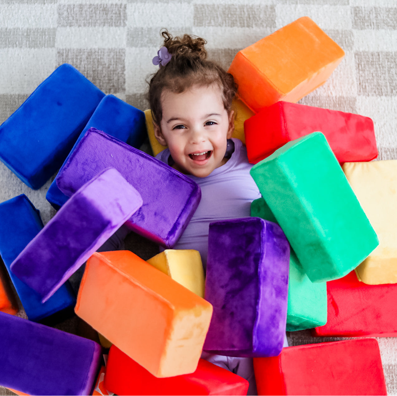 Classic Colors Pack - Luxuriously Soft Building Blocks – Plush Blocks