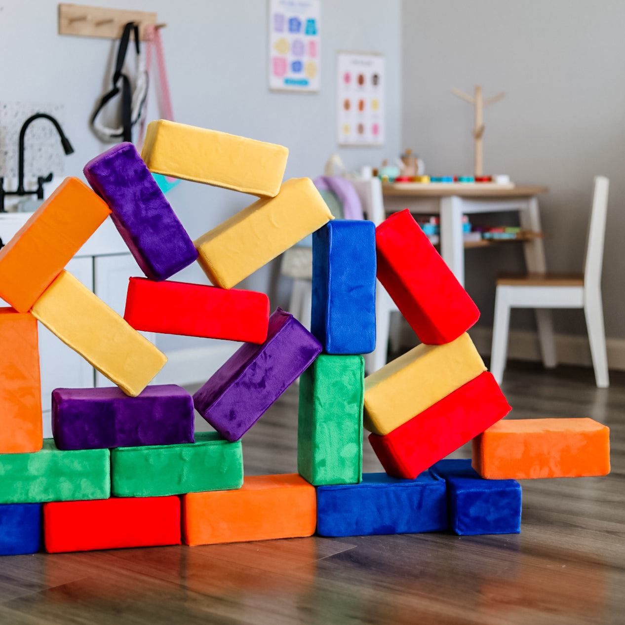 Classic Colors Pack - Luxuriously Soft Building Blocks – Plush Blocks