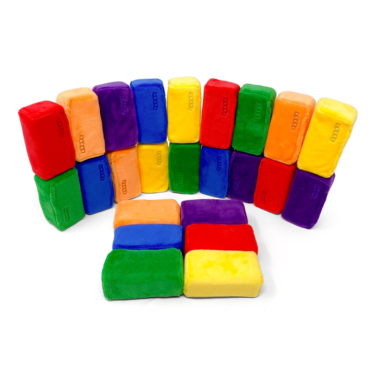 Plush Block Minis - Classic Colors