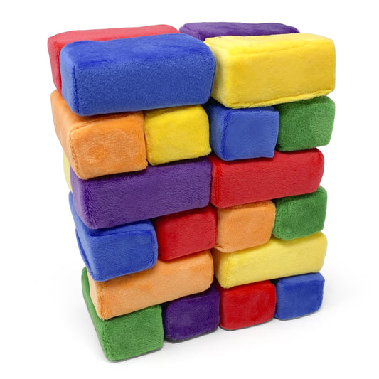 Plush Block Minis - Classic Colors
