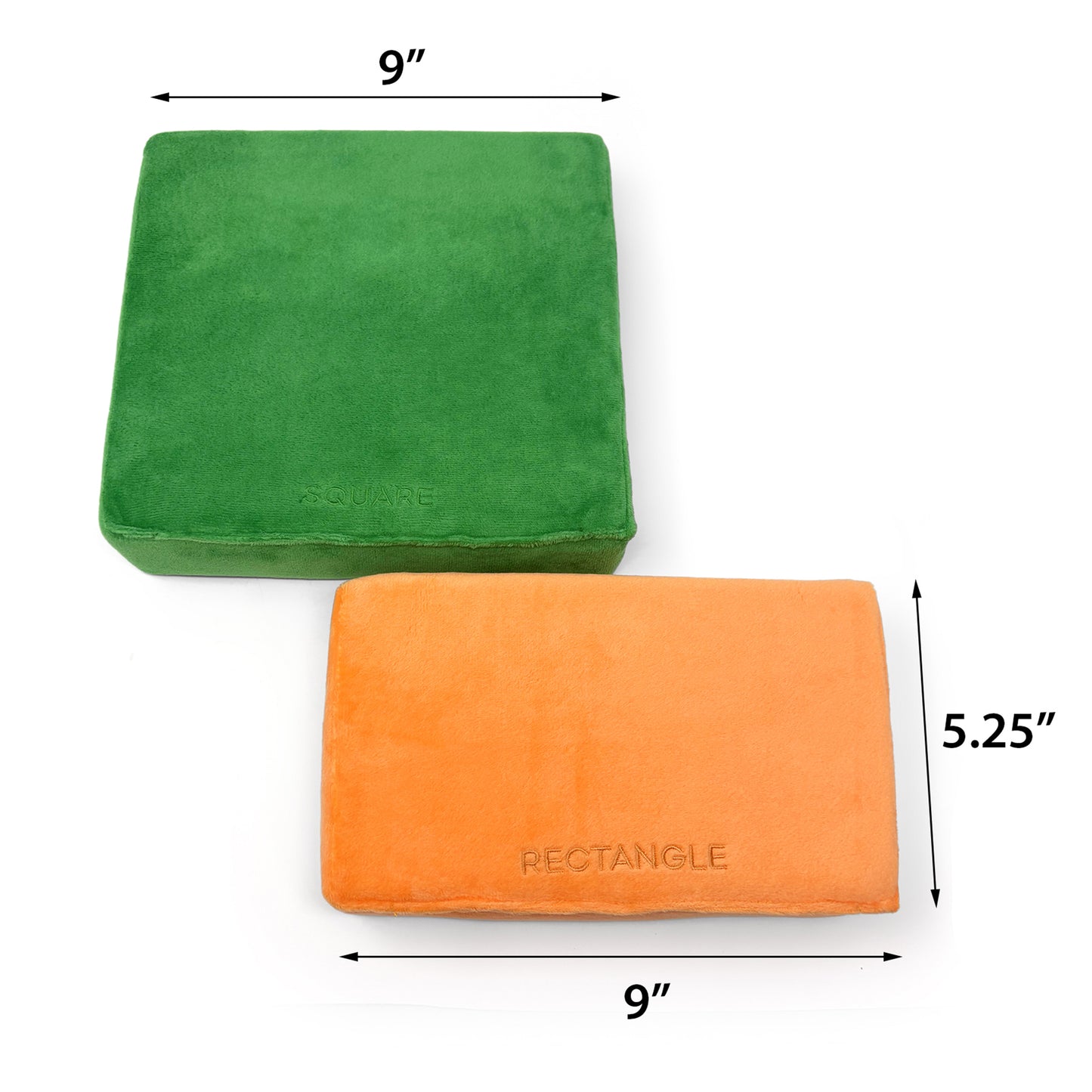 Plush Shapes - Classic Colors