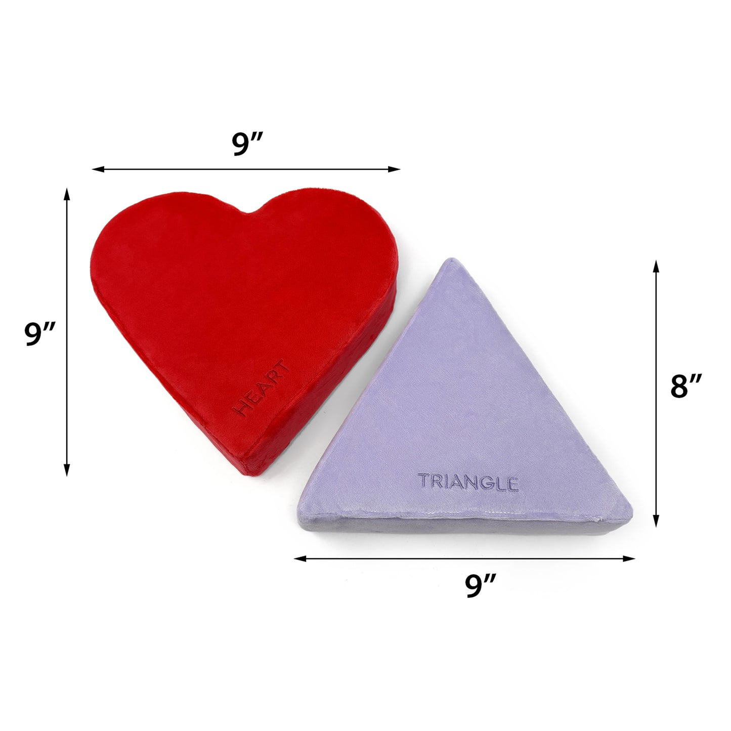 Plush Shapes - Classic Colors